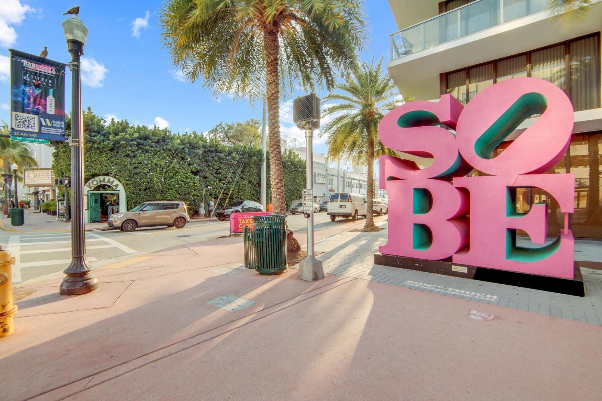 Ocean Drive Deco Apt W/2 Queen Beds, Steps 2 Beach Miami Beach Extérieur photo